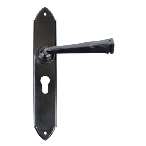 GOTHIC LEVER HANDLE ON BACKPLATE